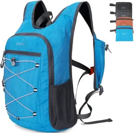20L Hiking Backpack Lightweight Packable Hiking Daypack Small Travel Outdoor Foldable Shoulder Bag Blue