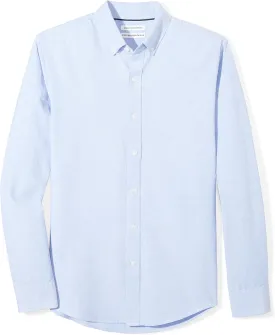 Amazon Essentials Men's Slim-Fit Long-Sleeve Oxford Shirt
