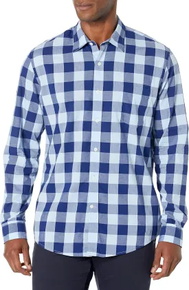Amazon Essentials Men's Slim-Fit Long-Sleeve Poplin Shirt