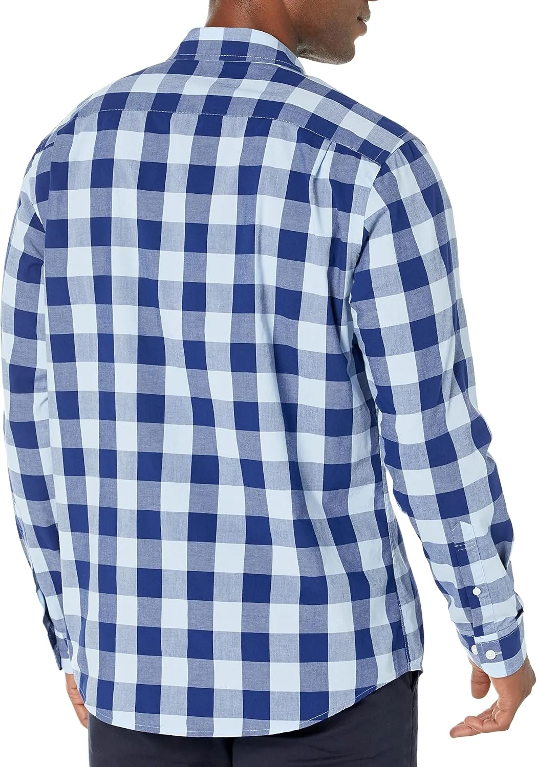 Amazon Essentials Men's Slim-Fit Long-Sleeve Poplin Shirt