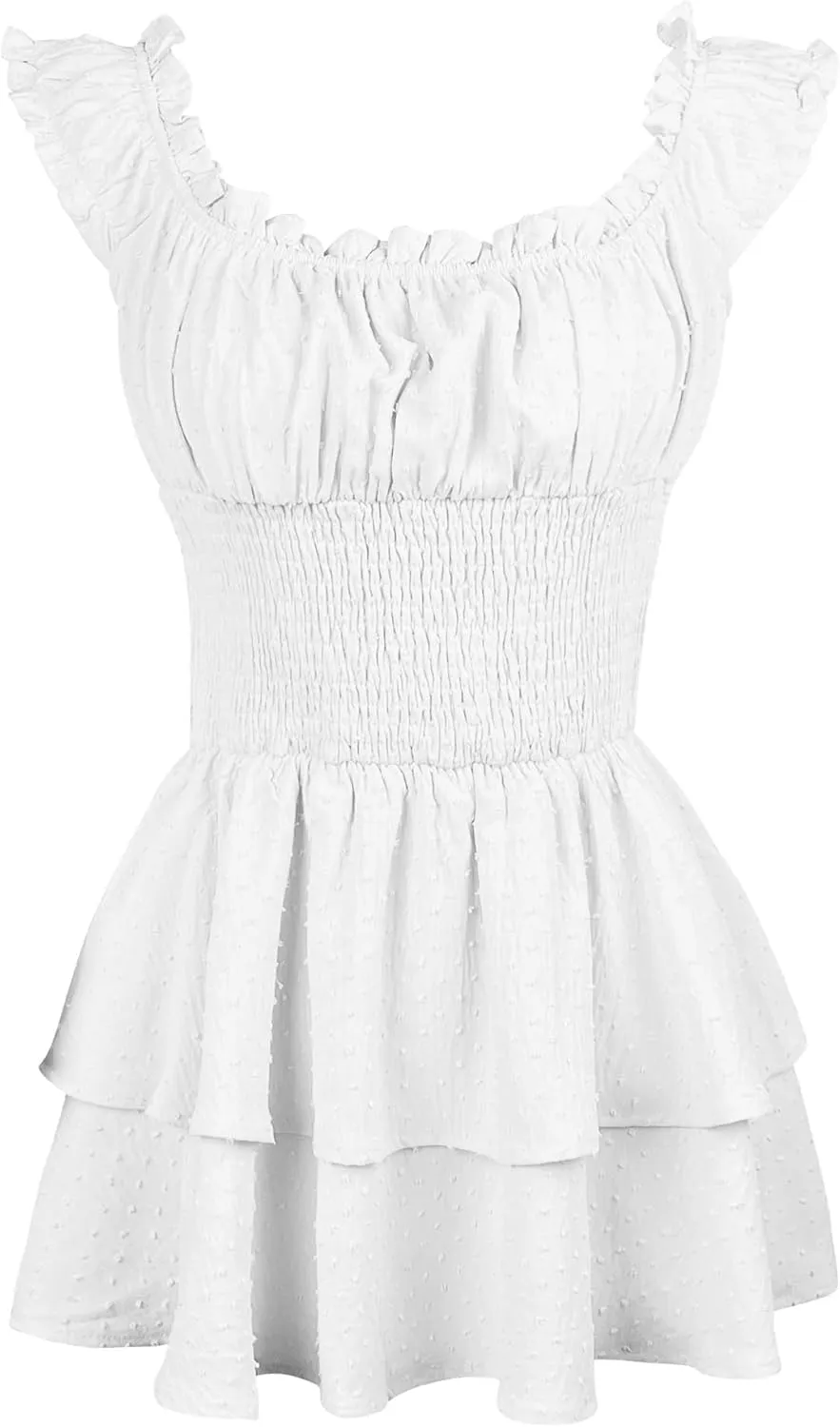 Bingerlily Womens Summer Off Shoulder Mini Dress Cute Chiffon Slim Fit Dresses