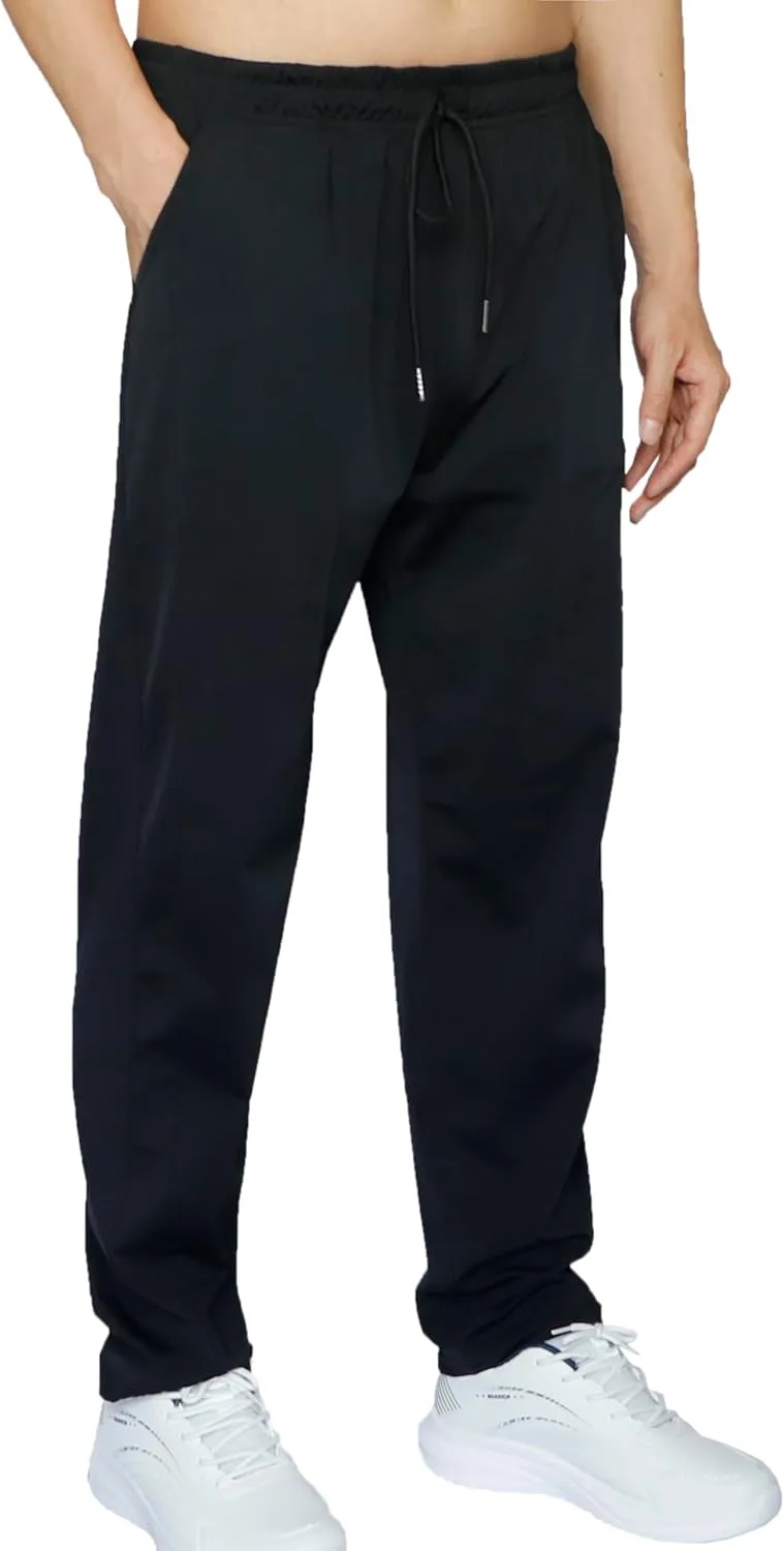 Coolwife Men's Athletic Running Joggers Workout Gym Pants Lightweight Jogging Track Casual Pant