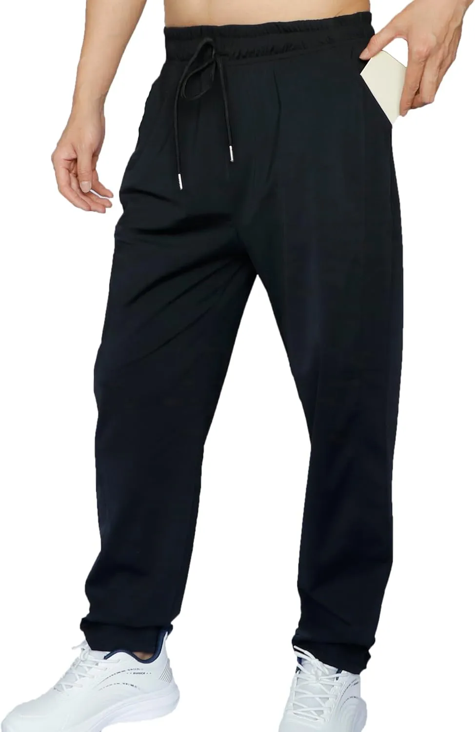 Coolwife Men's Athletic Running Joggers Workout Gym Pants Lightweight Jogging Track Casual Pant