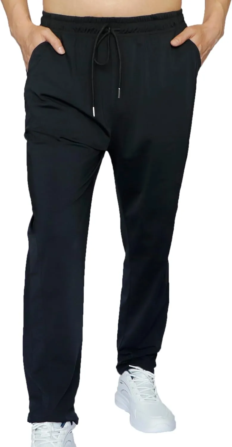 Coolwife Men's Athletic Running Joggers Workout Gym Pants Lightweight Jogging Track Casual Pant