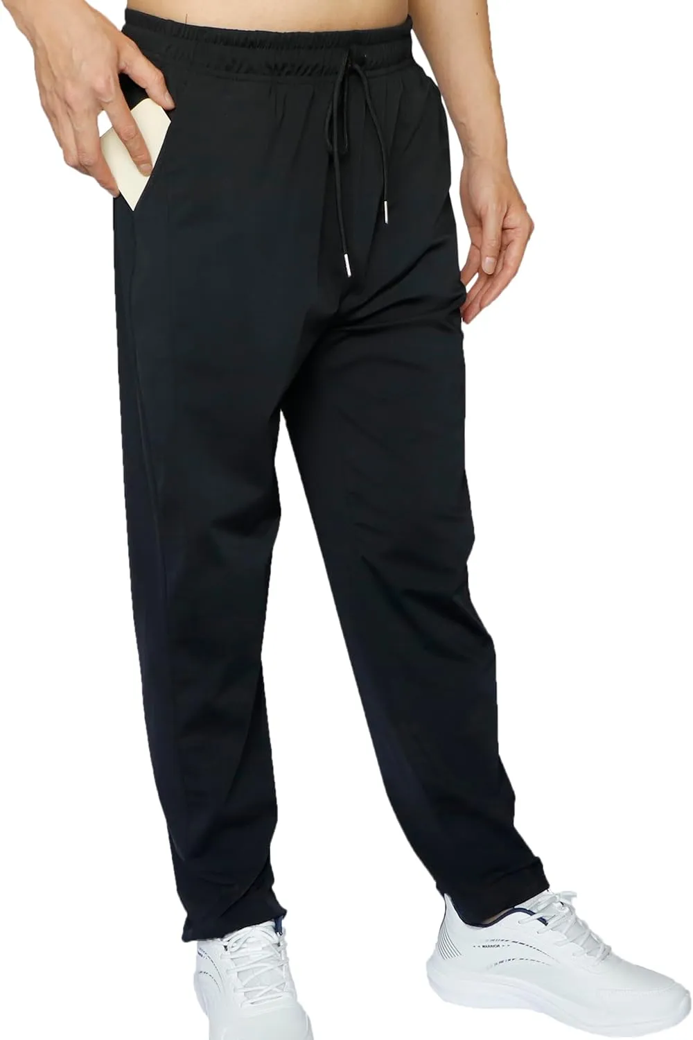 Coolwife Men's Athletic Running Joggers Workout Gym Pants Lightweight Jogging Track Casual Pant