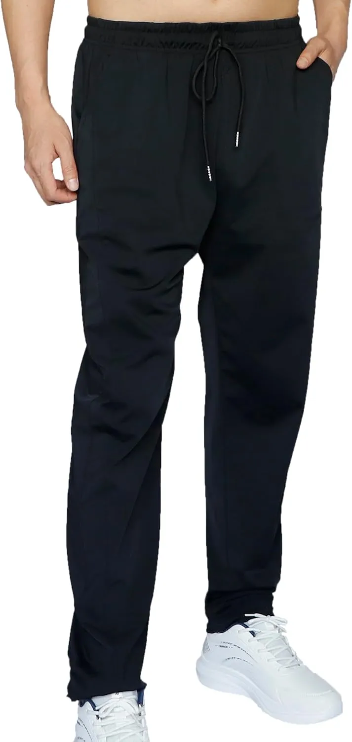 Coolwife Men's Athletic Running Joggers Workout Gym Pants Lightweight Jogging Track Casual Pant