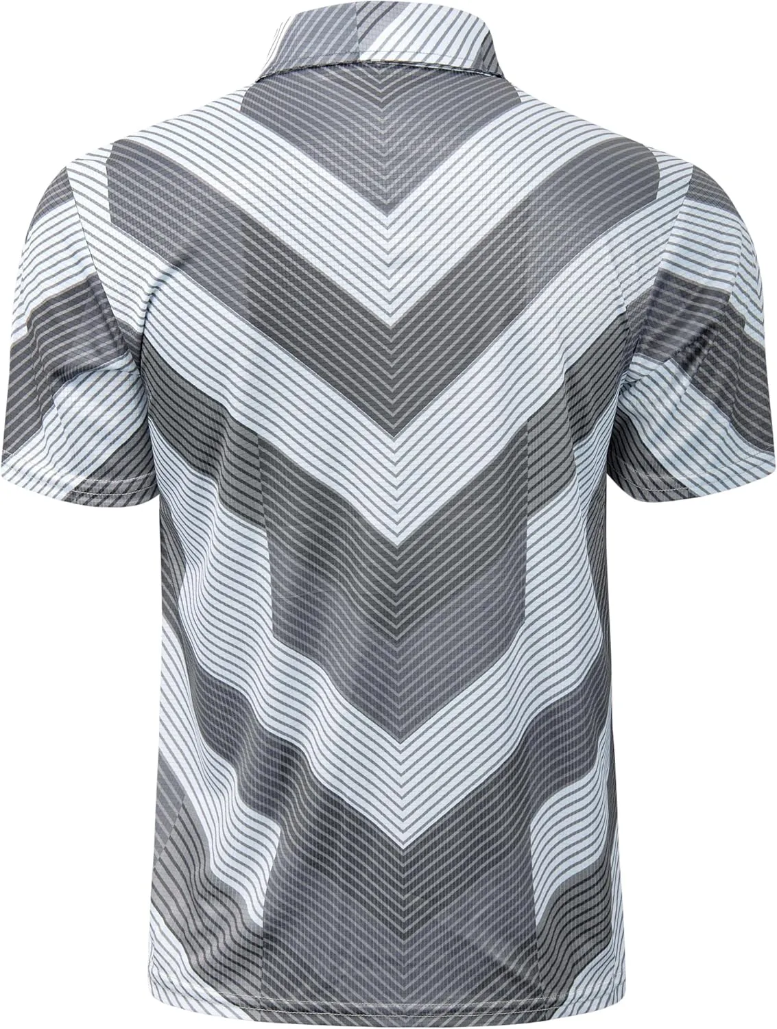 Derminpro Men's Fashion Collared Stretch Fit Casual Short Sleeve Quick Dry Golf Polo Shirts