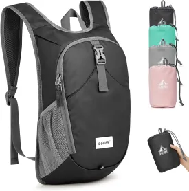 G4Free 10L Hiking Backpack, Lightweight Small Hiking Daypack Small Outdoor Travel Foldable Shoulder Bag