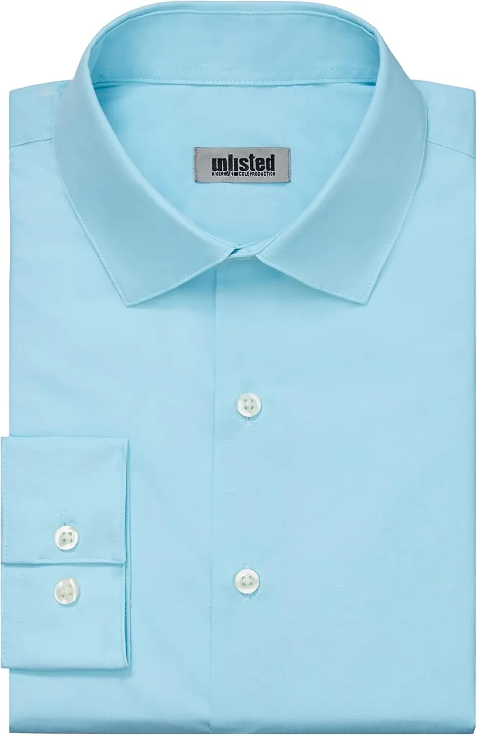 Kenneth Cole Men's Dress Shirt Slim Fit Solid