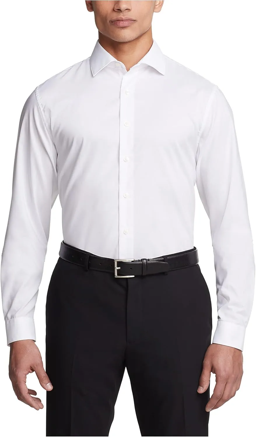 Kenneth Cole Men's Dress Shirt Slim Fit Solid