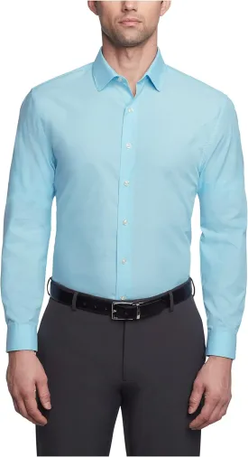 Kenneth Cole Men's Dress Shirt Slim Fit Solid