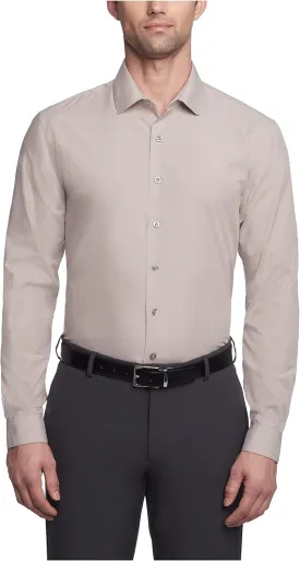 Kenneth Cole Men's Dress Shirt Slim Fit Solid