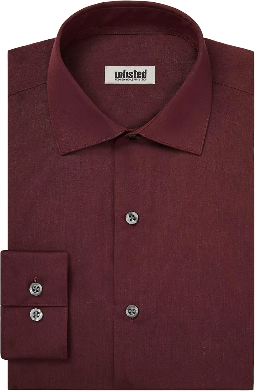 Kenneth Cole Men's Dress Shirt Slim Fit Solid