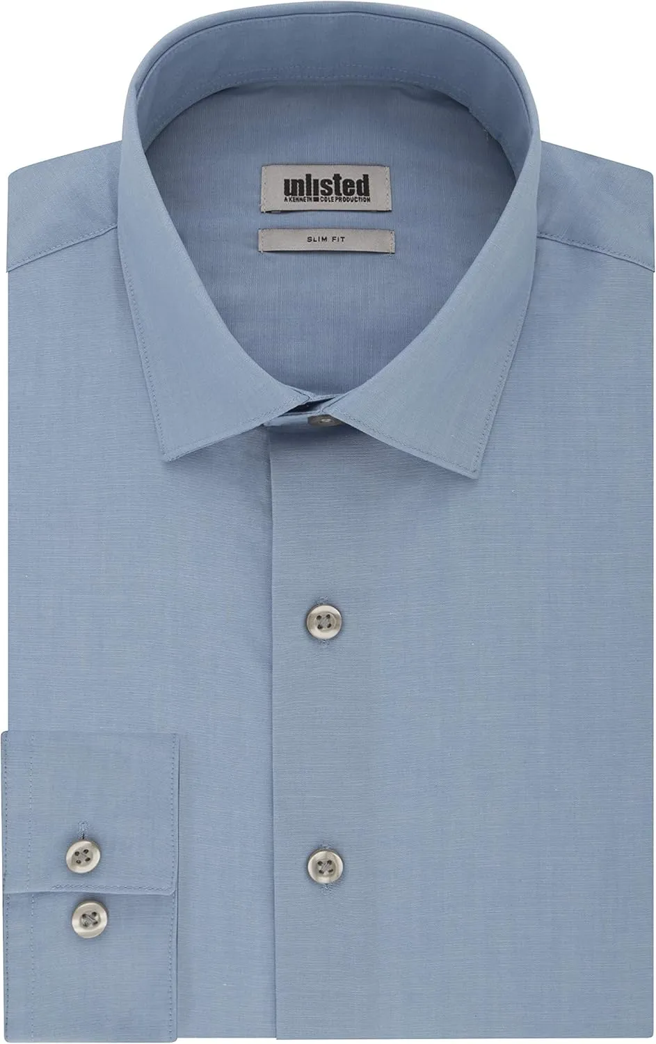 Kenneth Cole Men's Dress Shirt Slim Fit Solid