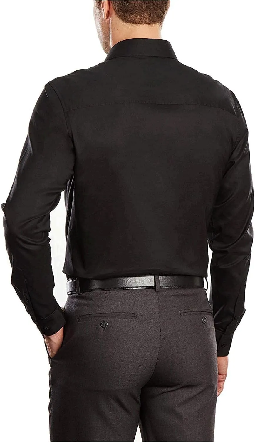 Kenneth Cole Men's Dress Shirt Slim Fit Solid