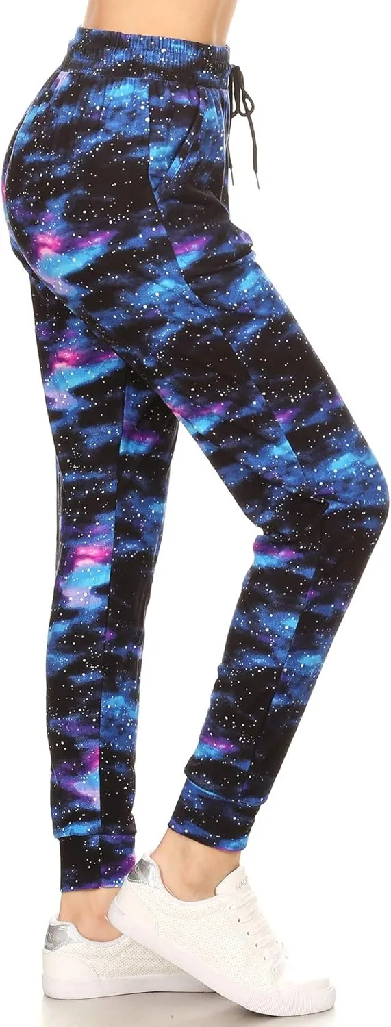 Leggings Depot Women's Jogger Track Cuff Sweatpants with Pockets for Yoga, Workout