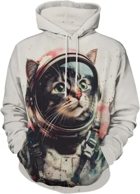 Men's Digital Print Sweatshirts Hooded Top Galaxy Pattern Hoodie