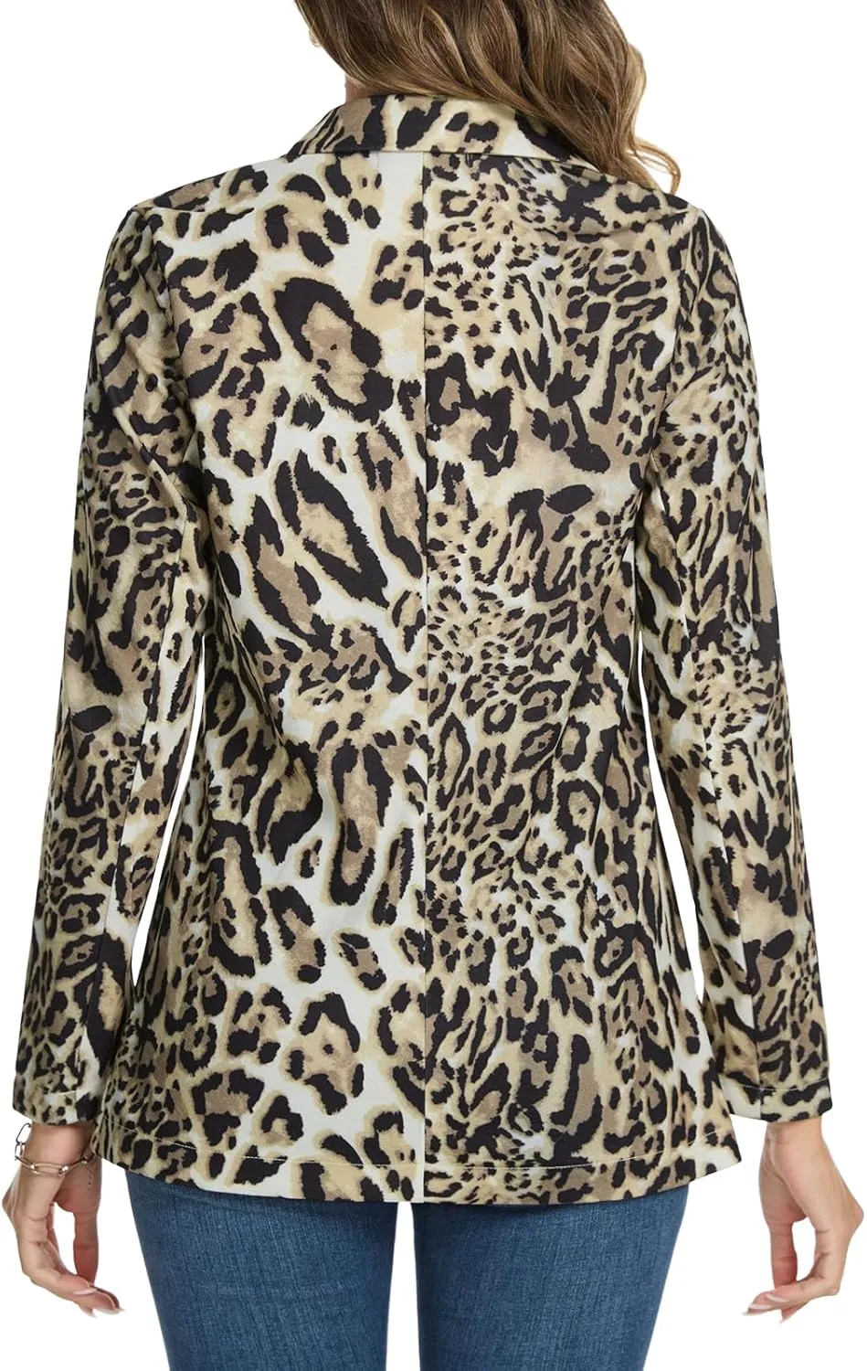 MINTLIMIT Blazers for Women Casual Long Sleeve Open Front Cardigan Button Work Office Blazers Jackets with Pockets