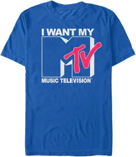 Nickelodeon Young Men's Standard Want Logo T-Shirt