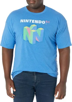 Nintendo Men's N64 Logo Short Sleeve T-Shirt