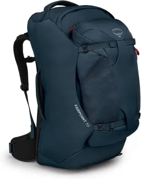 Osprey Farpoint 70L Men's Travel Backpack, Muted Space Blue