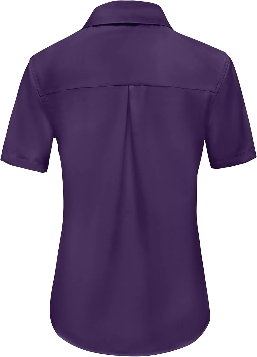 Ruisin Super Soft Wrinkle Resistant Womens Plain Button Down Shirts for Women Short/Long Sleeve Blouses Shirt Tops