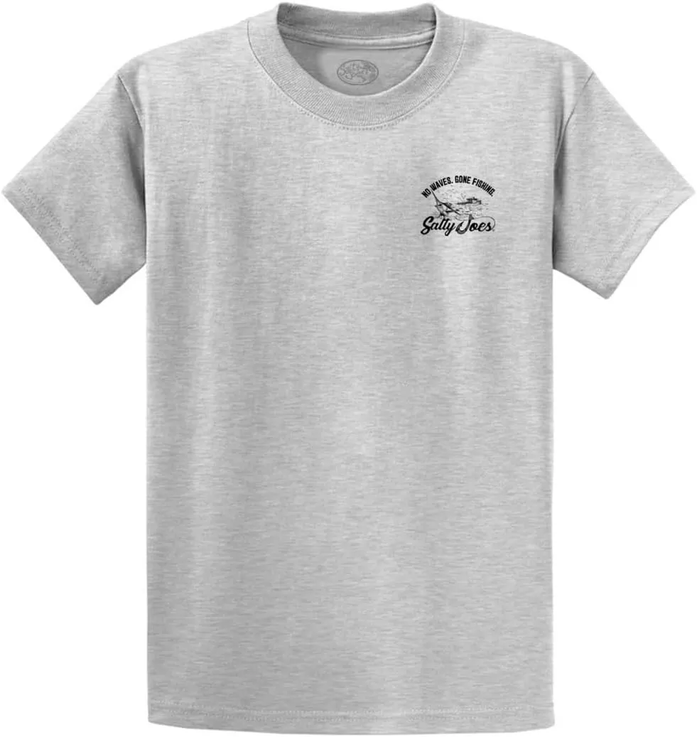 Salty Joe's Men's Custom Graphic Logo Heavyweight Cotton T-Shirts