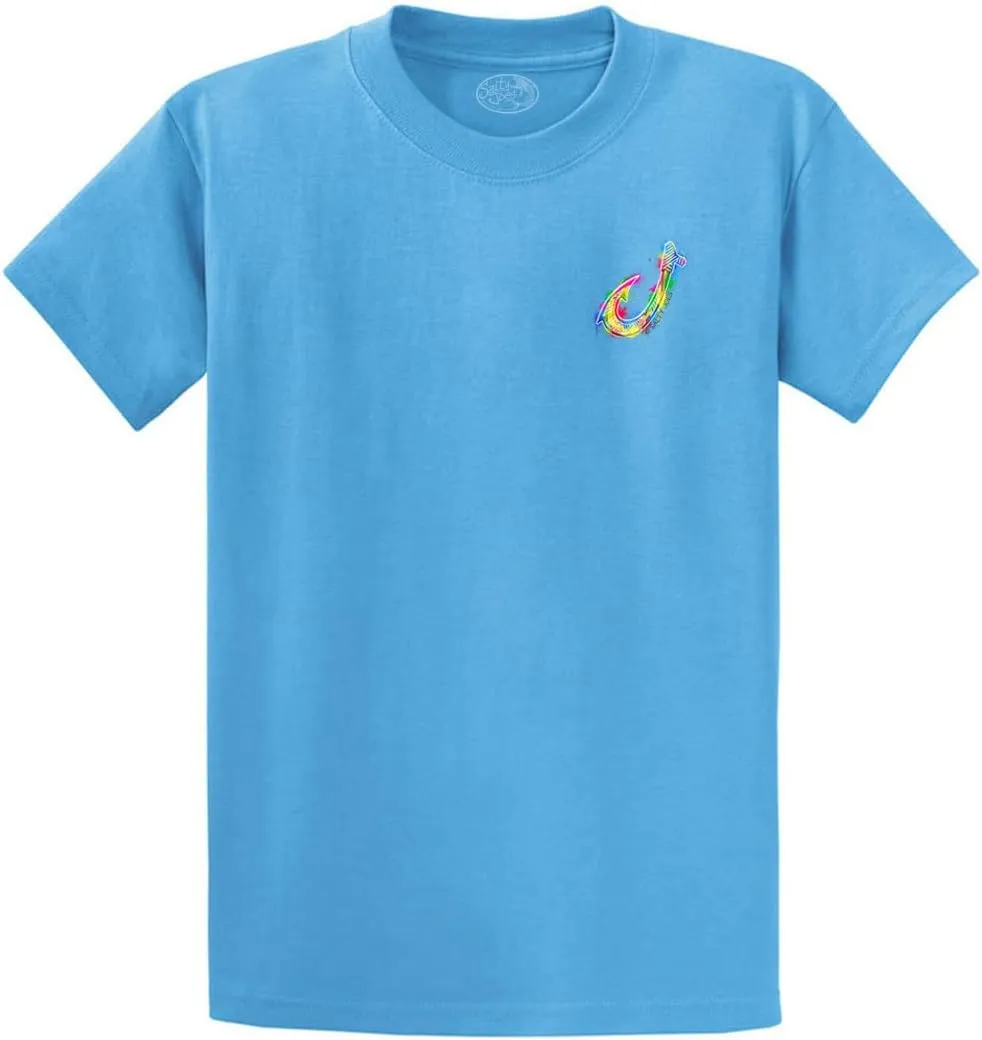 Salty Joe's Men's Custom Graphic Logo Heavyweight Cotton T-Shirts
