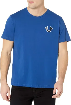 True Religion Men's Buddha Logo Short Sleeve Tee