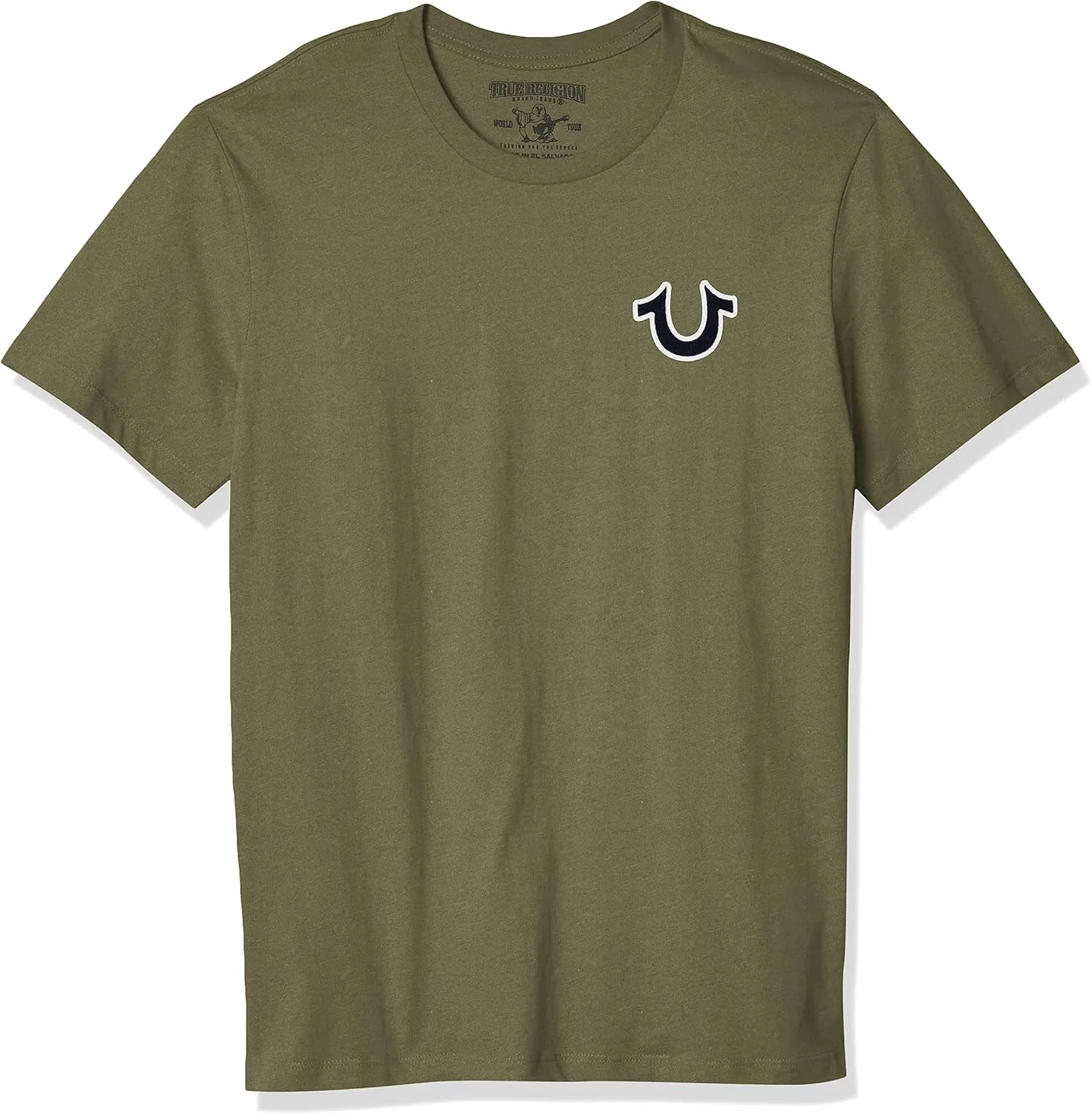 True Religion Men's Buddha Logo Short Sleeve Tee
