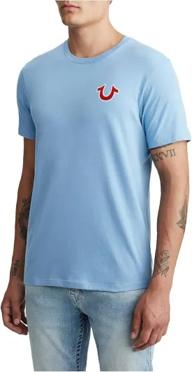 True Religion Men's Buddha Logo Short Sleeve Tee