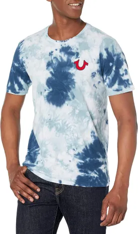 True Religion Men's Buddha Logo Short Sleeve Tee