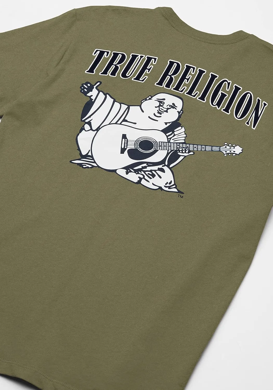 True Religion Men's Buddha Logo Short Sleeve Tee